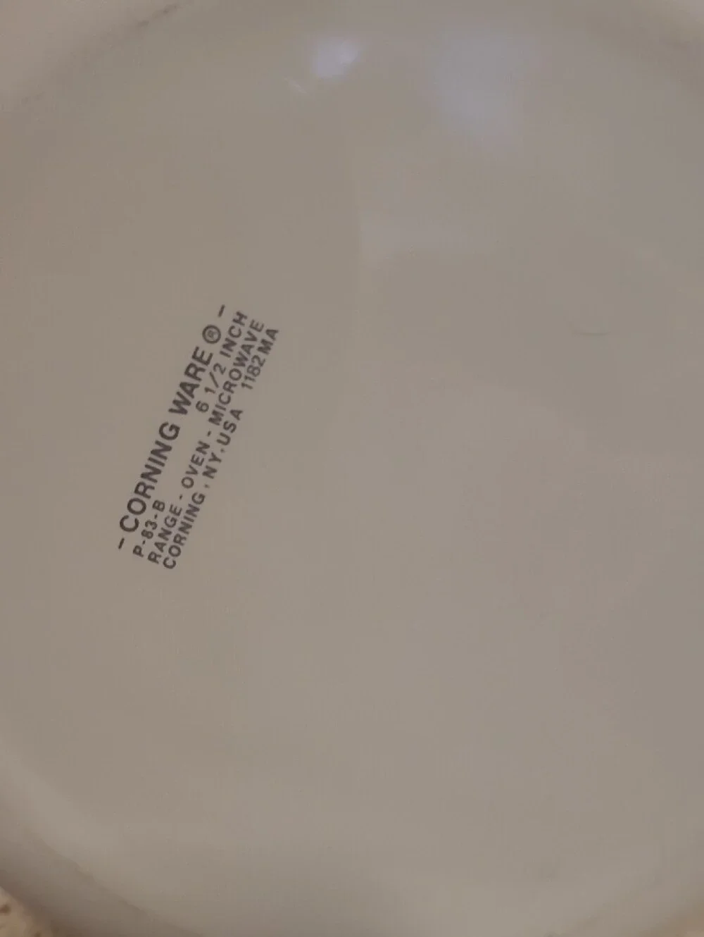 Corningware skillet glossy